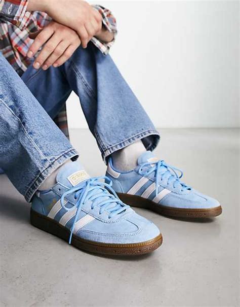 adidas handball spezial light blue|adidas originals handball spezial blue.